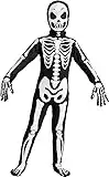 Spooktacular Creations Child Skin Skeleton Costume for Halloween Trick-or-Treating (Small (5-7 yr))