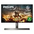 PHILIPS Momentum 279M1RV 27" HDR 600 Gaming Monitor with Nano IPS, 4K @ 120Hz (PC up to 144Hz), 1 ms, USB-C PD 65 Watts, NVIDIA G-SYNC/Gaming Console Compatible, Ambiglow, 4Yr Advance Replacement