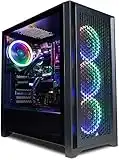 CYBERPOWERPC Luxe Gaming PC - Intel Core i9-11900KF, Nvidia RTX 3060 12GB, 32GB RAM, 1TB NVMe SSD, 650W 80+ PSU, Wi-Fi, Liquid Cooling, Windows 11, 4000D Airflow