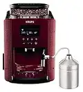 Krups Ea8165 Essential Macchina Per Caffè Automatica, Display Lcd, 3 Temperature, Beccuccio Per Vapore, Rosso, ‎245 x 330 x 365 cm; 9.1 Kg