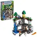 Lego Minecraft The First Adventure 21169 Hands-on Minecraft Playset; Fun Toy Featuring Steve, Alex, a Skeleton, Dyed Cat, Moobloom and Horned Sheep, New 2021 (542 Pieces)