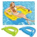 Intex Inflatable 60" Sit n Float Swimming Pool Beach Chair Lilo Lounger Air Mat (Assorted Colour)