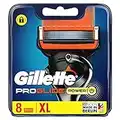 Gillette ProGlide Power - Juego de 8 cuchillas para sistema