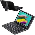 Navitech Black Micro USB Keyboard Case/Cover Compatible with The Lenovo Yoga Tab 3 10