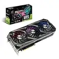 ASUS ROG Strix NVIDIA GeForce RTX 3090 OC Edition Scheda Grafica, 24GB GDDR6X 384-bit 19.5 Gbps PCIE 4.0, GPU NVIDIA Ampere, ROG-STRIX-RTX3090-O24G-GAMING