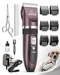 oneisall Clippers per cani a basso rumore,Kit per la toelettatura del cane,Rasoio per animali domestici per cani e altri animali domestici