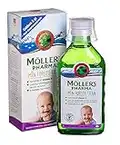 Moller's Norwegian Cod-Liver Oil My First Fish Oil for Pregnant Women and Babies 250 milliliters Omega 3