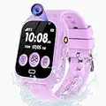 Ruopoem Orologio Intelligente Bambini Telefon Fotocamera,Smartwatch Bambini con 26 Giochi Torcia Sveglia Contapassi Musicale,Ragazzi Ragazze Regalo Compleanno 3-12 Anni