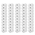 Magnetic Buttons Snap Clasps, 50 Pcs 14mm Silver Ultra Thin Strong Magnetic Snap for Wallet Button and Handbag Button Accessories DIY Leather Sewing Craft