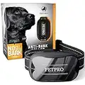 PETPRO Anti Barking Dog Collars Humane Stop Dog Barking Collar Anti Bark Collars for Small Medium Large Dogs Vibrating Dog Collar Anti Barking Device