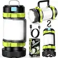 Camping Lights, Rechargeable Led Camping Lantern, 800 Lumen 3700 mAh 6 Modes Camping Torch, Waterproof Emergency Tent Spot Lamp, Various Emergencies