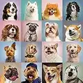 100 Piece Jigsaw Puzzles Funny Dogs Puzzles for Kids Ages 4-8 8-10,Jigsaw Puzzle for Toddlers 3-5 Years Old, Kids Puzzles Ages 6-8, Developmental Toys for Children, Birthday Gifts for Boys Girls