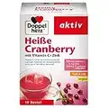 Doppelherz Heiße Cranberry – Vitamin C und Zink zur Unterstützung der normalen Funktion des Immunsystems – 10 Beutel