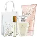 Avon Rare Pearls - Set de perfume + loción corporal + aerosol de bolso