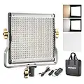 Neewer Dimmable Bi-Color LED with U Bracket Professional Video Light for Studio, YouTube Outdoor Video Photography Lighting Kit, Durable Metal Frame, 480 LED Beads, 3200-5600K, CRI 96+