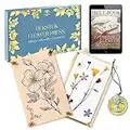 Berstuk Large Flower Press Kit for Adults The Flower Preservation Kit Measures 10.8" x 6.9" • Our Plant Press & Leaf Press is a Great Gift for Arts and Crafts Lovers