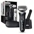 Braun Electric Razor for Men, Series 7 7085cc 360 Flex Head Electric Shaver with Beard Trimmer, Rechargeable, Wet & Dry, 4in1 SmartCare Center and Travel Case