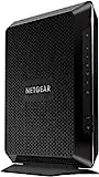 NETGEAR Nighthawk Cable Modem WiFi Router Combo C7000-Compatible with Cable Providers Including Xfinity by Comcast, Spectrum, Cox for Cable Plans Up to 800Mbps | AC1900 WiFi Speed | DOCSIS 3.0