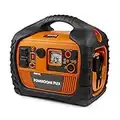 Wagan Tech Power Dome PLEX Jump Starter, Air Compressor and Inverter, Orange (7561)