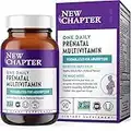 New Chapter Prenatal Vitamins Prenatal Multivitamin with Methylfolate + Choline for Healthy Mom Baby, One Daily, 90 Count