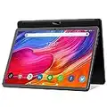 Tablet 10.1 inch Android 12 Tablet 2023 Latest Update Octa-Core Processor with 64GB Storage, Dual 13MP+5MP Camera, WiFi, Bluetooth, GPS, 512GB Expand Support, IPS Full HD Display (Black)