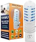 VEYOFLY Flying Insect Trap, Insect Catcher, Indoor Fly Trap, Indoor Flea Trap, Safer Home, Indoor Mosquito & Fruit Fly Trap, and Sticky Glue, Moth Fruit Fly (1 Device + 3 Refill)