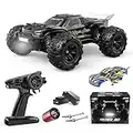 HYPER GO H16BM 1:16 RTR Brushless Fast RC Cars for Adults, Max 42mph Hobby Electric Off-Road Jumping RC Trucks, RC Monster Trucks Oil Filled Shocks Remote Control Car with 2 Batteries for Boys