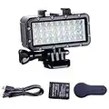 Suptig Licht Tauchen Licht High Power Dimmbare Wasserdichte LED Video Licht Füllen Nachtlicht Tauchen Unterwasser Licht Wasserdicht 147ft (45m) für Gopro SJCAM YI Action Kamera