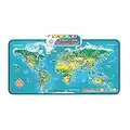 LeapFrog Touch & Learn World Map - English Version Blue Medium