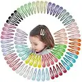 JIARON 80PCS Hair Clips, 2 Inch Non-Slip Metal Hair Barrettes for Girls, Kids, Baby and Women. (20 Colors)