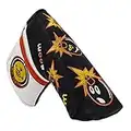 BIG TEETH Golf Blade Putter Head Cover Ping-type Magnetic Club Protector Bomb For Scotty Cameron Taylormade Odyssey Headcover