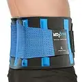 MEDiBrace Back Support Belt Men & Women's Lower Lumbar Brace for Scoliosis & Sciatica Pain Relief