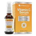 All Natural Advice Vitamin C Serum For Face with Hyaluronic Acid & Vitamin E – Facial Serum - Organic Face Care -Proud Canadian Company (60ml / 2oz)