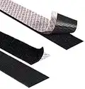 Velcro® Brand Hook and Loop Self Adhesive Sticky Back Tape Fastener in Black 50MM Wide - 5CM Wide X 1 metre Long