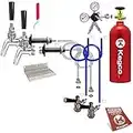 Kegco 3P2PSCK-5T Kegerator Kit, Stainless Steel