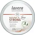 lavera Natural & Strong Deo Creme - mit Bio Ginseng & natürlichen Mineralien - 48 Stunden zuverlässiger Deo-Schutz - ohne Aluminiumsalze & Alkohol - gegen Schweißgerüche - vegan - bio (1 x 50 ml)