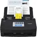 ScanSnap iX1600 Noir Scanner de Documents - 5GHz - Recto Verso, ADF, A4, Wi-FI, sans Fil, USB 3.2