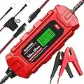 Charger SuperBatt Super-10 12V 10A Automatic Smart Battery Charger & Maintainer - Trickle Charge Fast Charge Lead Acid, VRLA AGM & GEL, EFB & AGM & Start Stop - Leisure & Marine Battery