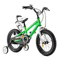 RoyalBaby bicicletta per bambini ragazza ragazzo Freestyle BMX bicicletta bambini bici per bambini 12 pollici verde