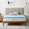 Zinus - Topper in gel memory foam Mattress Double