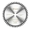 S&R Lame de Scie Circulaire Bois 160 x 20mm (+ réducteur 16mm) x2,2mm, 48 dents. Travail du bois, Qualité professionnelle