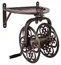 Liberty Garden 710 Navigator Rotating Garden Hose Reel, 125-Feet, Bronze