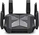 TP-Link AXE16000 Quad-Band WiFi 6E Router (Archer AXE300) - Dual 10Gb Ports Wireless Internet Gaming Router, Supports VPN Client, 2.5G WAN/LAN Port, 4 x Gigabit LAN Ports