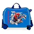 Marvel Spiderman Geo Valise Enfant Bleu 50x38x20 cms Rigide ABS Serrure à combinaison 34L 2,1Kgs 4 roues Bagage à main