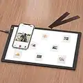 eyesen Slide Viewer Light Box, Ultra-Thin A4 USB Powered Light Scanner for Photo Slide and Film Negative Scanning,Tattoo Drawing, Artist Sketching, Stenciling