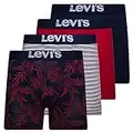Levi's Mens Boxer Briefs Cotton Stretch Underwear For Men 4 Pack