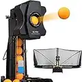 MaquiGra Máquina Automática de Pelota de Ping Pong Set de Ping Pong Robot de Tenis de Mesa Entrenador Inteligente de Ping-Pong Multi-rotación Multi-caída (S6-Pro)