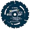 Bosch DCB618 Daredevil 6-1/2-Inch 18-Tooth Fast Ripping Corded/Cordless Circular Saw Blade