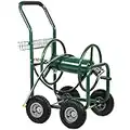 Garden Water Hose Reel Cart Tools Outdoor Yard Water Planting Truck Heavy DutyWater Planting