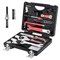 BIKEHAND 19 Piece Bike Bicycle Repair Tool Kit Set - Great Bike Maintenance Tools for Mountain & Road Bike - Bike Tools Kit Set Complete with Torque Wrench & Storage Case